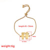 Cute Cartoon Character Customization Laser Engraving Titanium Steel Bracelets In Bulk