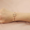 Cute Cartoon Character Customization Laser Engraving Titanium Steel Bracelets In Bulk