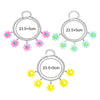 Cute Cartoon Daisy Flower Resin Bead Chain Bracelet Elegant Lightweight Style Wearresistant Waterproof Jewelry For Women And Men