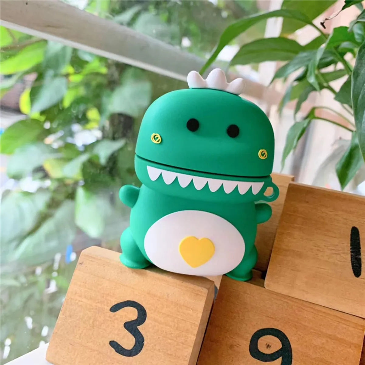 Cute Cartoon Dinosaur Silica Gel   Phone Cases