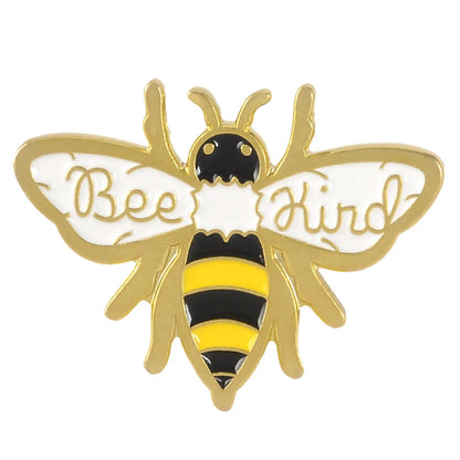 Cute Cartoon Fashion Bee Enamel Alloy Brooches