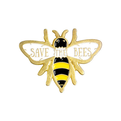 Cute Cartoon Fashion Bee Enamel Alloy Brooches