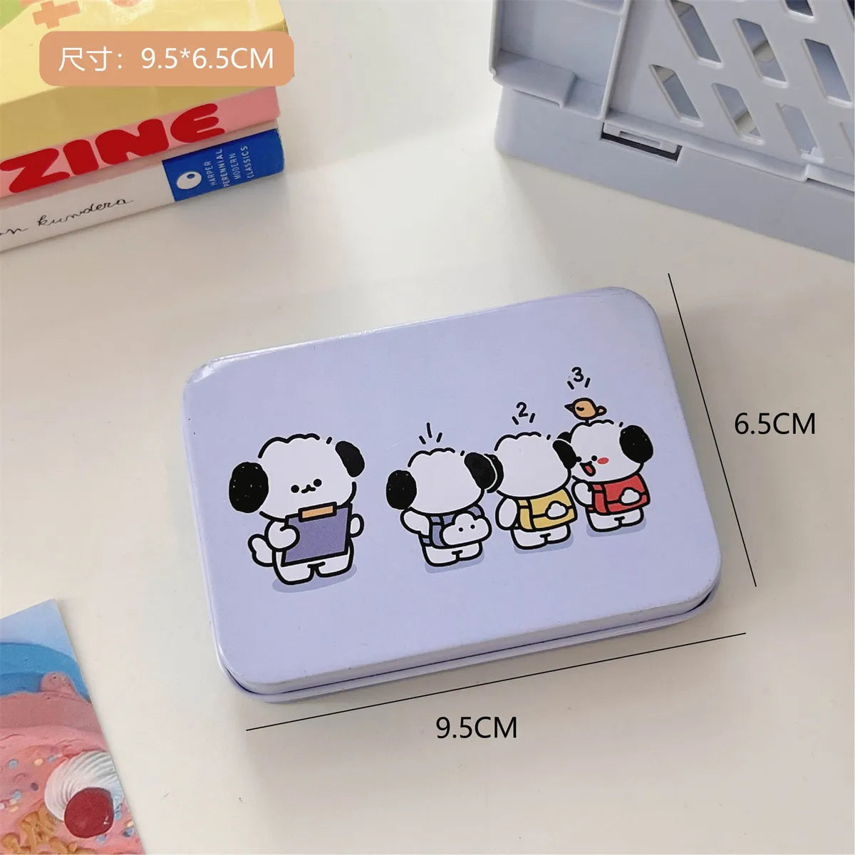 Cute Cartoon Metal Jewelry Boxes 1 Piece