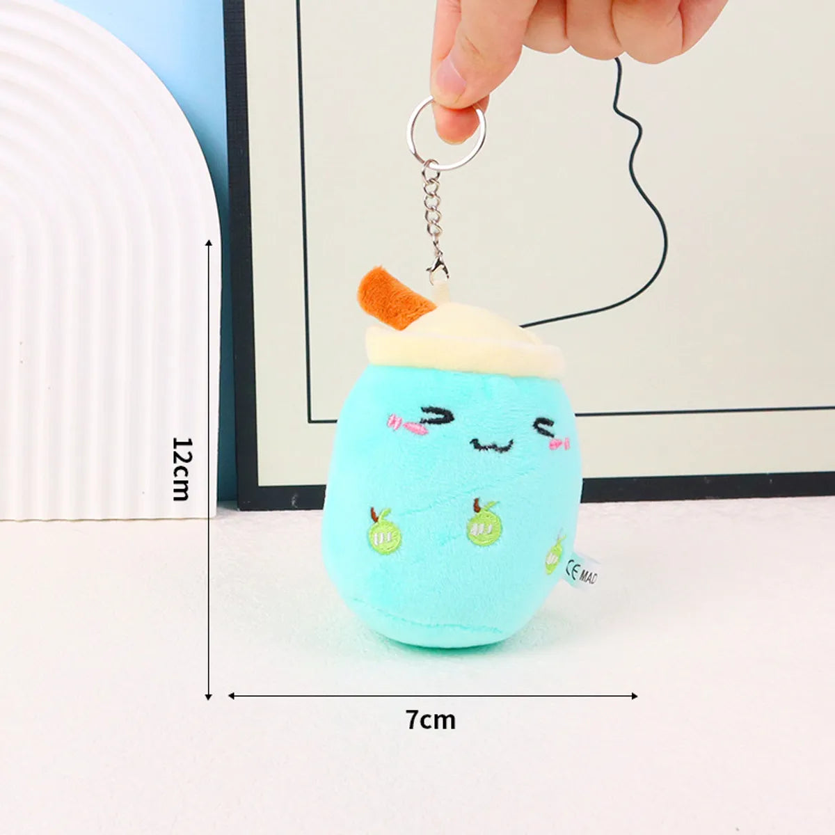 Cute Cartoon Pp Cotton Bag Pendant Keychain