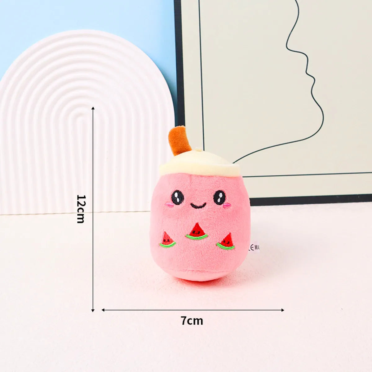 Cute Cartoon Pp Cotton Bag Pendant Keychain