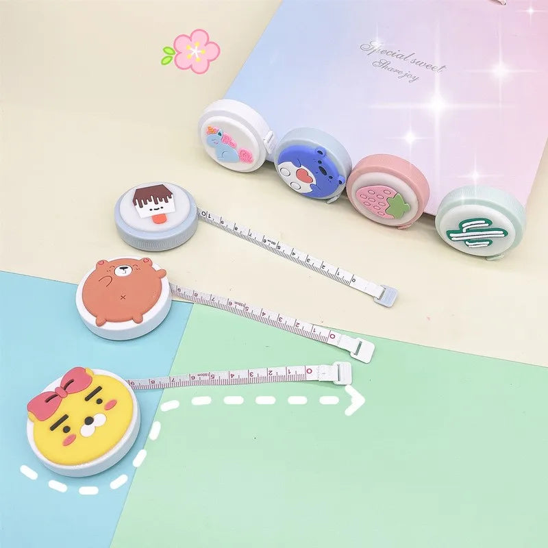 Cute Cartoon PVC Plastic Tape Measure