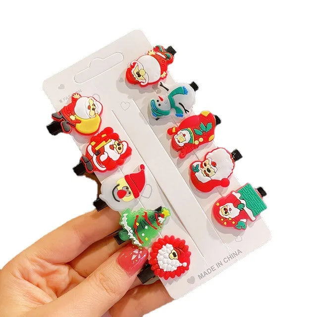 Cute Cartoon Plastic Epoxy Hair Clip