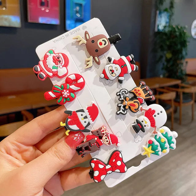 Cute Cartoon Plastic Epoxy Hair Clip