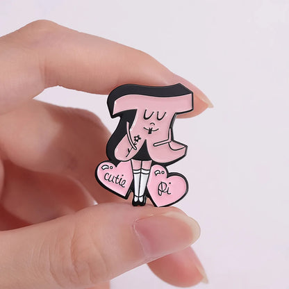 Cute Cartoon Symbol Alloy Plating Unisex Brooches