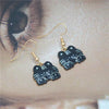 Cute Cat Alloy Women'S Drop Earrings 1 Pair