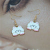 Cute Cat Alloy Women'S Drop Earrings 1 Pair