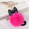 Cute Cat Metal Keychain