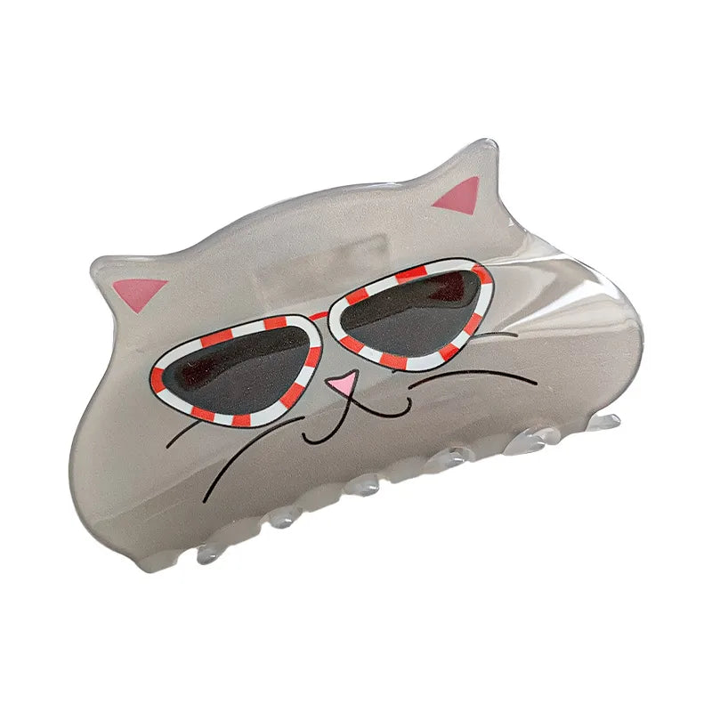 Cute Cat Plastic Hair Claws