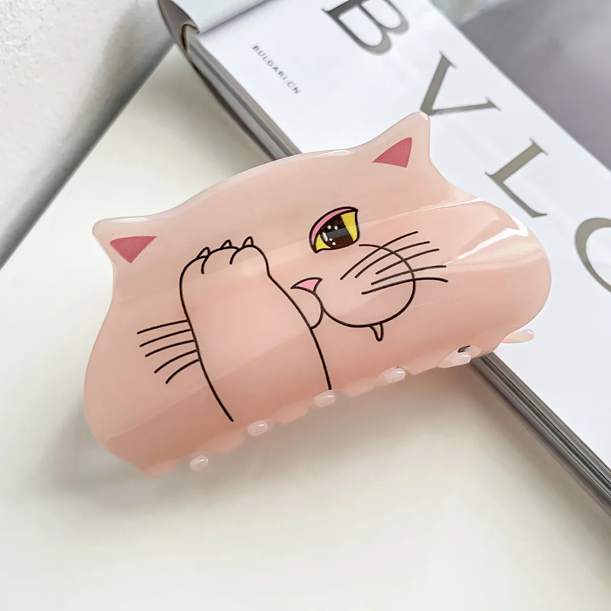 Cute Cat Plastic Hair Claws