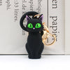 Cute Cat Pvc Women'S Keychain