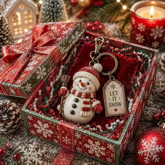Cute Character Keychain Gift Box With Galvanized Alloy Construction For Wholesale Gift Accessories
