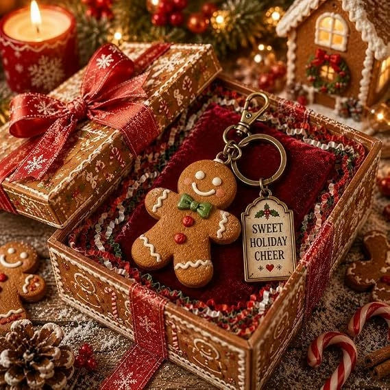 Cute Character Keychain Gift Box With Galvanized Alloy Construction For Wholesale Gift Accessories