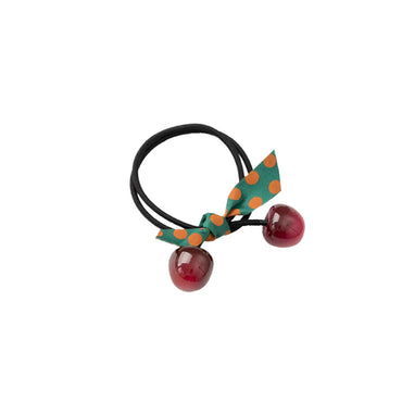 Cute Cherry Resin Hair Tie