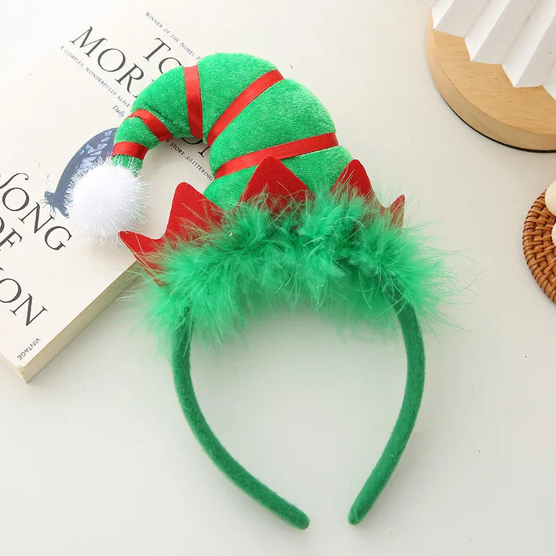 Cute Christmas Hat Cloth Hair Band