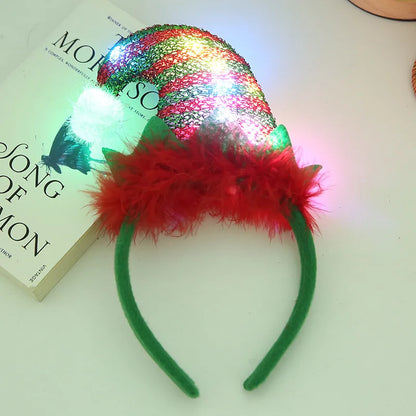 Cute Christmas Hat Cloth Hair Band