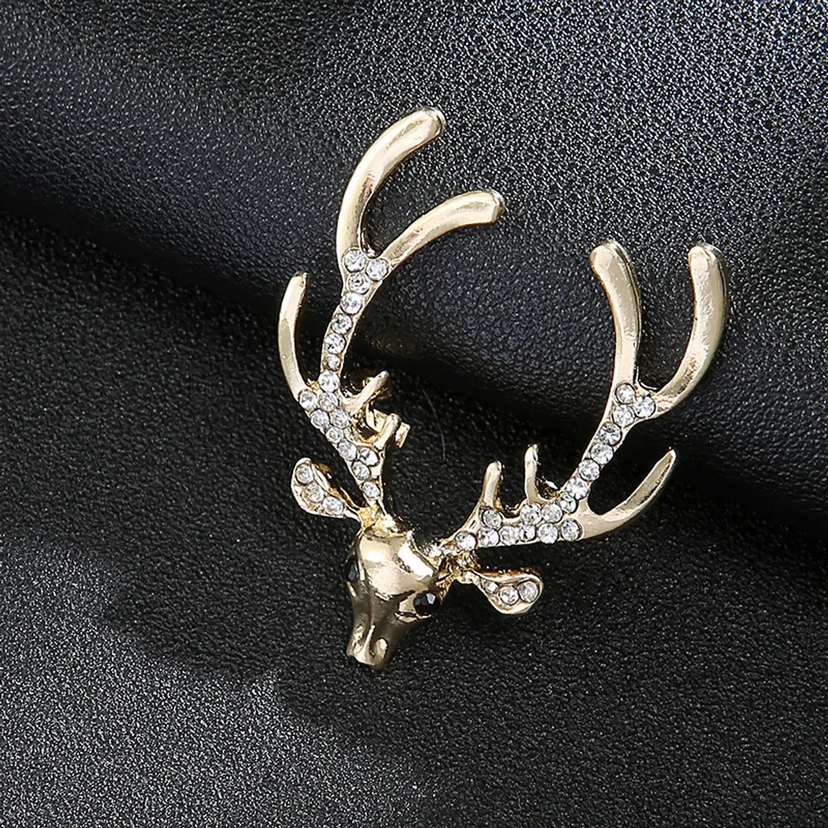 Cute Christmas Hat Santa Claus Elk Alloy Plating Men'S Brooches