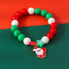 Cute Christmas Streetwear Christmas Hat Christmas Tree Alloy Wholesale Bracelets