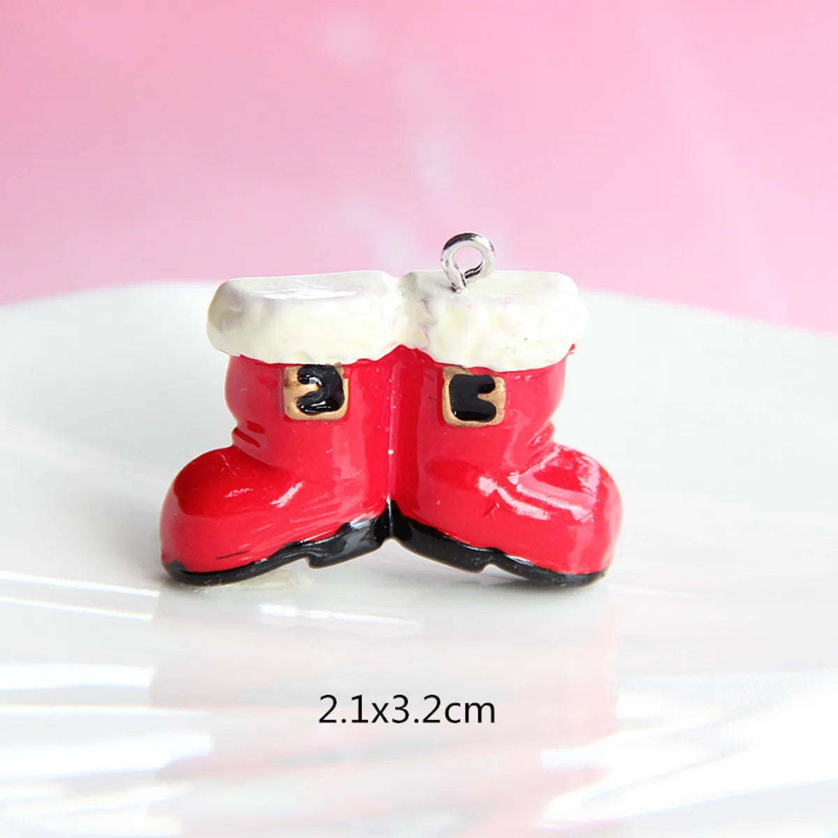 1 Piece Resin Christmas Tree Santa Claus Christmas Socks