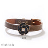 Cute Classic Style Flower Artificial Pearls Pu Leather Alloy Wholesale Bracelets