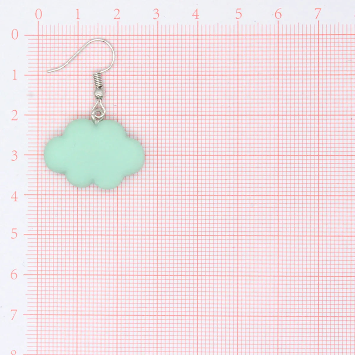 Cute Clouds Alloy Resin Women's Drop Earrings 1 Pair