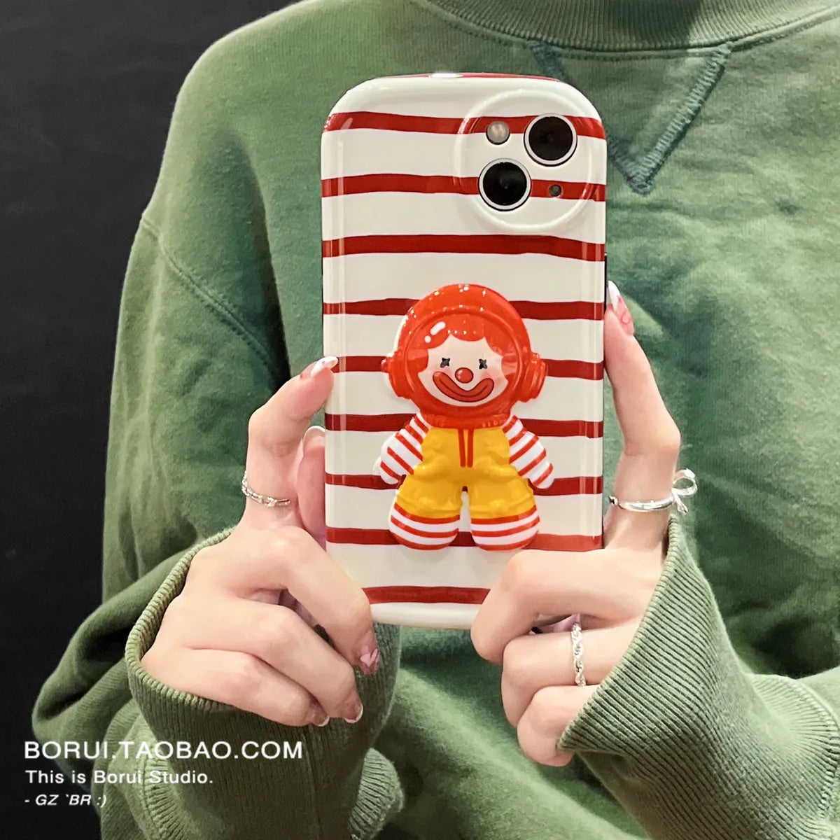 Cute Clown Tpu   Phone Accessories