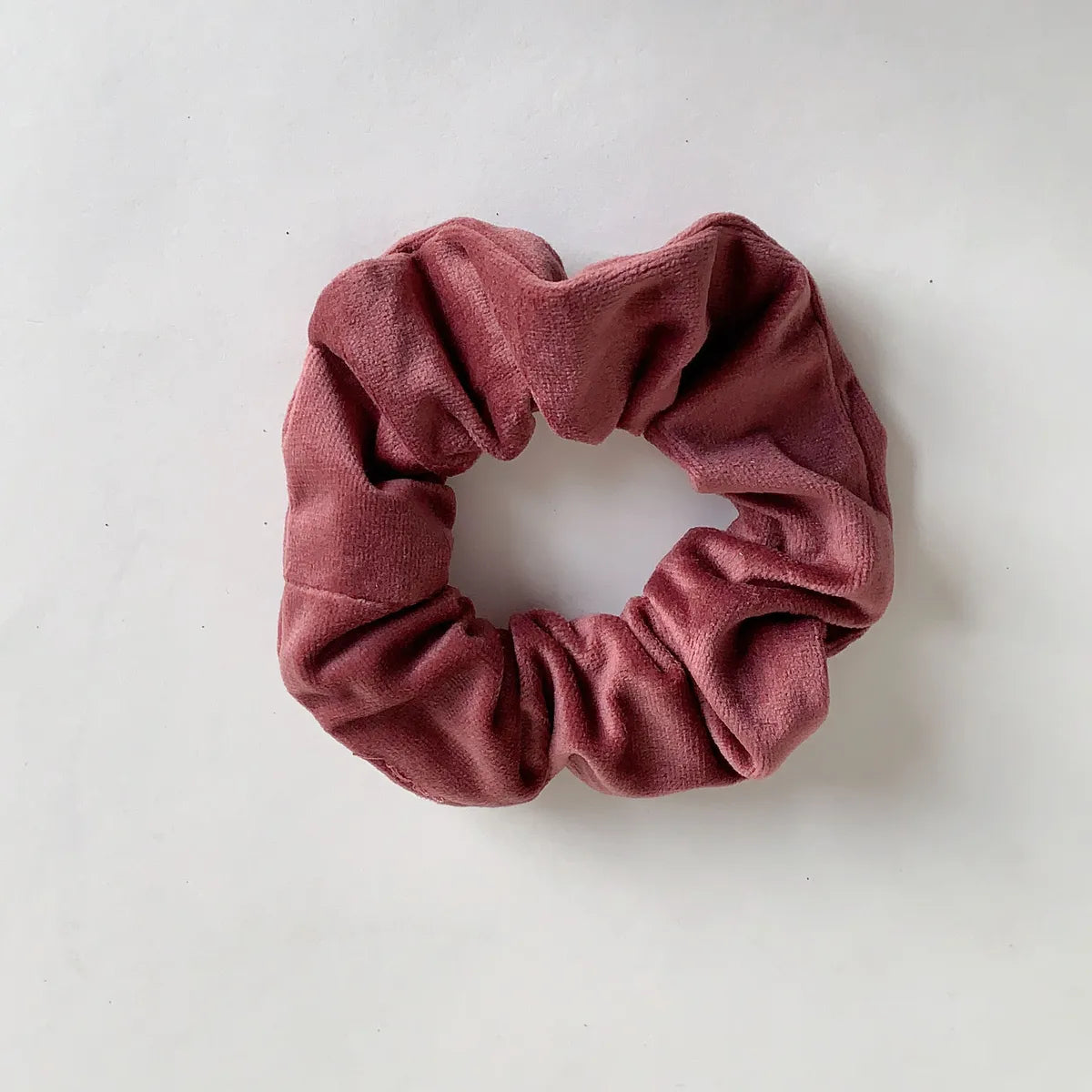 Cute Color Block Plaid Cloth Hair Tie