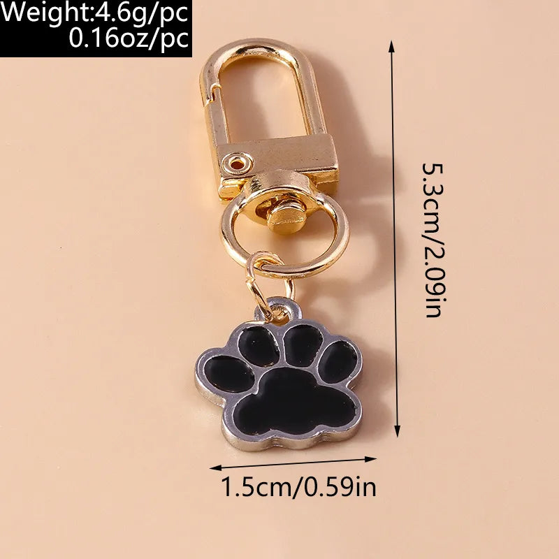 Cute Simple Style Classic Style Color Block Zinc Alloy Keychain