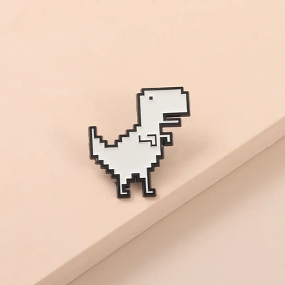 Cute Dinosaur Alloy Plating Unisex Brooches