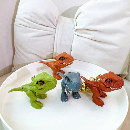 Cute Dinosaur Plastic Unisex Keychain