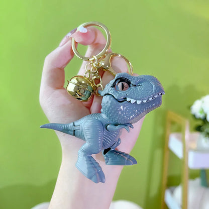 Cute Dinosaur Plastic Unisex Keychain