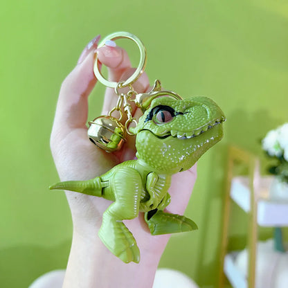 Cute Dinosaur Plastic Unisex Keychain