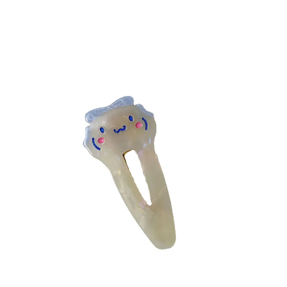 Cute Dog Acetic Acid Sheets Handmade Hair Clip