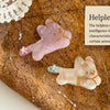 Cute Dog Duckbill Hairpin Made Of Acetic Acid With Diamond Set For Women High End Sense Cartoon All Match Hair Accessories