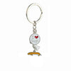 Cute Dog Metal Unisex Bag Pendant Keychain