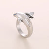 Cute Dolphin Stainless Steel Men'S Open Ring