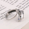 Cute Dolphin Stainless Steel Men'S Open Ring