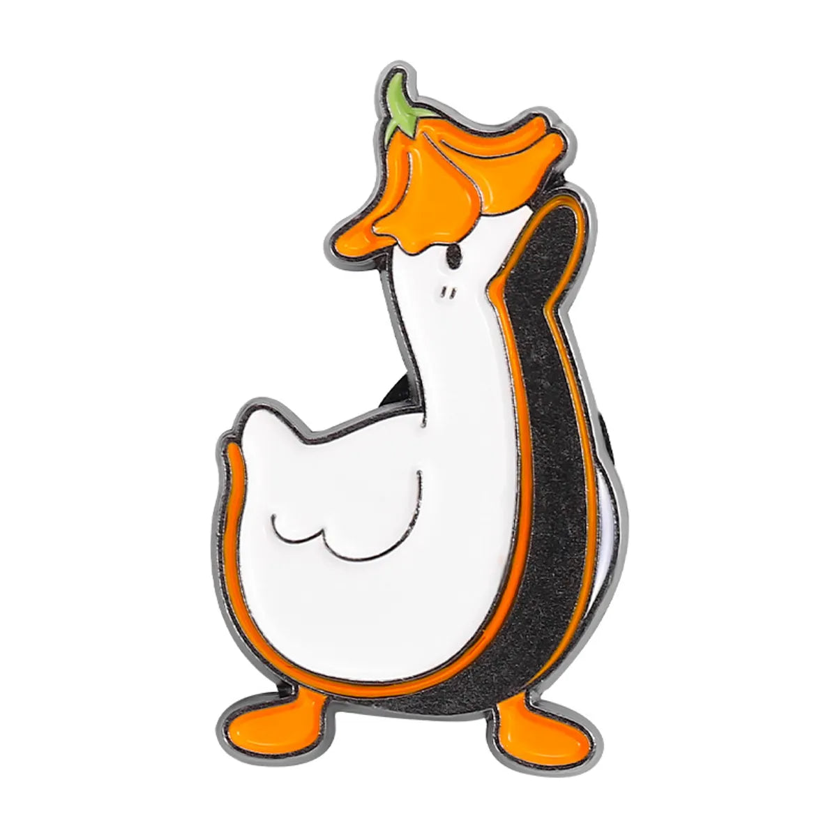 Cute Duck Alloy Enamel Brooches