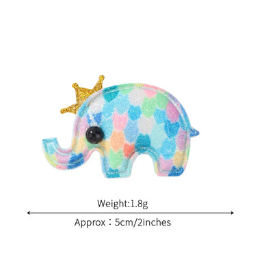 Cute Elephant Cloth Hair Clip