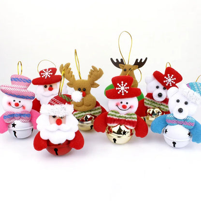 Cute Elk Cloth Christmas Bag Pendant Keychain