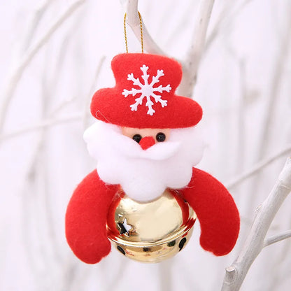 Cute Elk Cloth Christmas Bag Pendant Keychain