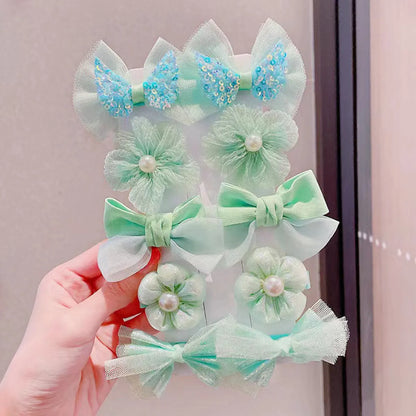 Cute Flower Acrylic Handmade Kid'S Hair Clip 1 Set