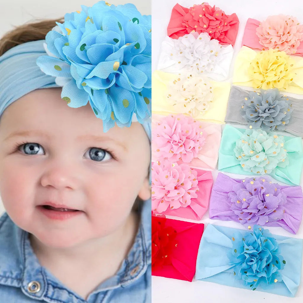 Cute Flower Cloth Hair Band