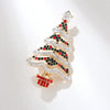 Cute Flower Enamel Brooch In Zinc Alloy With Dripping Oil Finish Simple Unisex Christmas Gift Jewelry