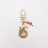 Cute Flower Metal Unisex Bag Pendant Keychain