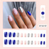 Cute French Style Sweet Cartoon Starry Sky Flower Plastic Nail Patches 1 Piece